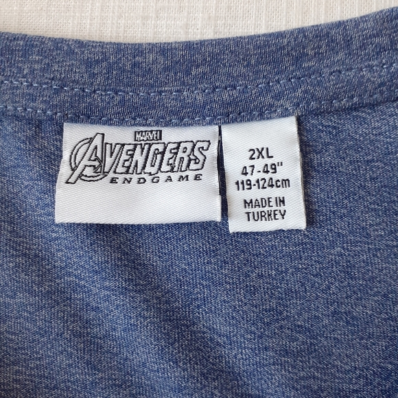 Marvel Avengers endgame men's blue short sleeve t-shirt size 2XL - Picture 7 of 7